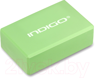 Блок для йоги Indigo 6011 HKYB (салатовый)