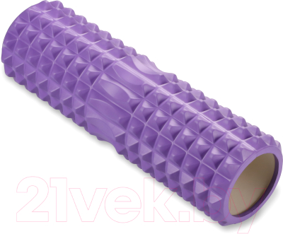 Валик для фитнеса Indigo IN268 (фиолетовый)