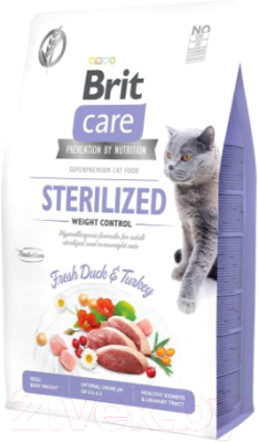 

Корм для кошек Brit, Cat Grain-Free Sterilized Weight Control / 540785