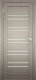 Дверь межкомнатная Юни Амати 25 60x200 (дуб дымчатый/стекло белое) - 