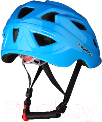 Защитный шлем Indigo IN073 (р-р 51-55, синий)