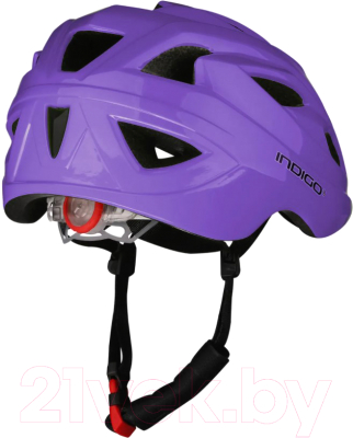 Защитный шлем Indigo IN073 (р-р 51-55, фиолетовый)