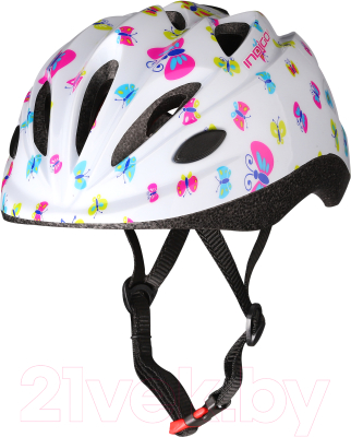 Защитный шлем Indigo Butterfly IN072 (р-р 48-56, белый)