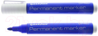 Маркер перманентный Darvish DV-420 (синий)