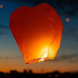 Небесный фонарик Darvish Наш фонарик. Сердце / DV-H-1072