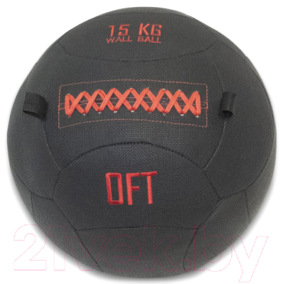 Медицинбол Original FitTools Wall Ball Deluxe FT-DWB-15