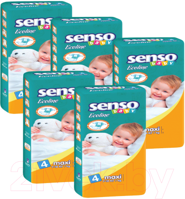 

Подгузники детские Senso Baby, Ecoline Maxi 4