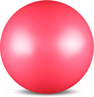Мяч для художественной гимнастики No Brand Металлик AB2803 (розовый)