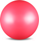 Мяч для художественной гимнастики No Brand Металлик AB2803 (розовый) - 