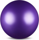 Мяч для художественной гимнастики No Brand Металлик AB2803 (фиолетовый) - 