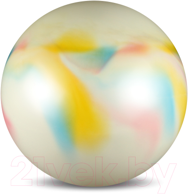 Мяч для художественной гимнастики No Brand AB2803C (радуга 2)