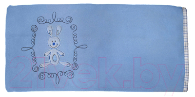 Плед для малышей Kidboo Rabbito 80x120 (флис, синий)