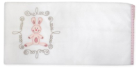 Плед для малышей Kidboo Rabbito 80x120 (флис, розовый) - 