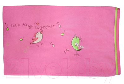Плед для малышей Kidboo Singer Birds 80x120 (флис)
