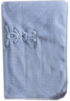 Плед для малышей Kidboo Rabbitto 80x90 (хлопок/велюр, синий) - 