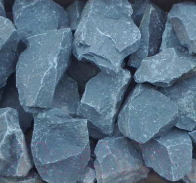 Камни для бани Онежская каменка Габбро-диабаз колотый (20кг, коробка)