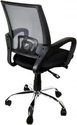 Кресло офисное Деловая обстановка Омега MFT (черный) - общий вид