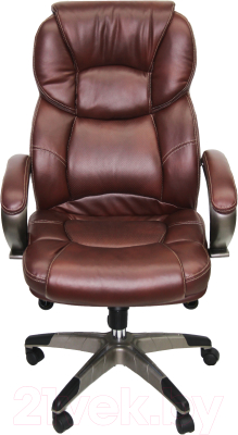 Кресло офисное Деловая обстановка Виктория STM (коричневый)