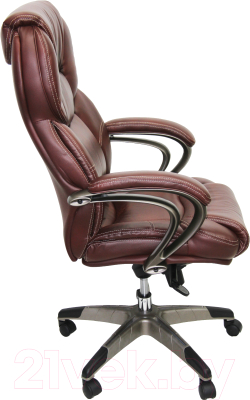 Кресло офисное Деловая обстановка Виктория STM (коричневый)