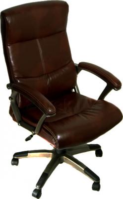 Кресло офисное Деловая обстановка Монако MFT (темно-коричневый) - общий вид