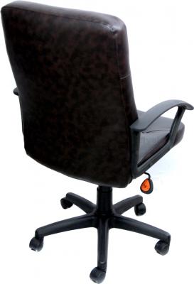 Кресло офисное Деловая обстановка Офелия MFT (темно-коричневый) - вид сзади