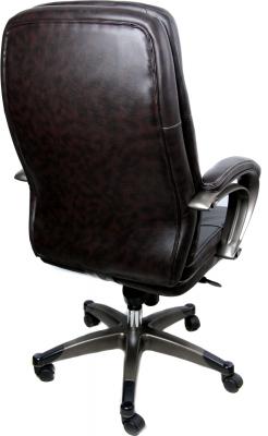 Кресло офисное Деловая обстановка Афродита STM (темно-коричневый) - вид сзади