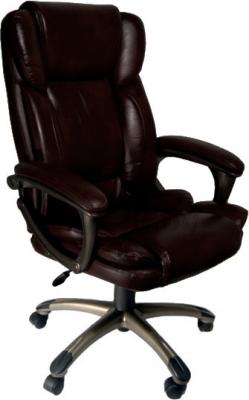 Кресло офисное Деловая обстановка Лагуна люкс MFT (темно-коричневый) - общий вид