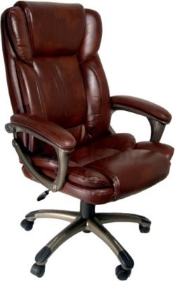 Кресло офисное Деловая обстановка Лагуна люкс MFT (коричневый) - общий вид