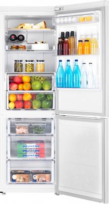 Холодильник с морозильником Samsung RB31FERMDWW/RS - камеры хранения