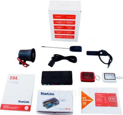 Автосигнализация StarLine D94 GSM/GPS - комплектация