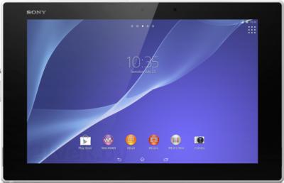 Планшет Sony Xperia Z2 Tablet 16GB LTE (SGP521RU/W) - фронтальный вид