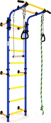 Детский спортивный комплекс Romana Комета Next 1 ДСКМ-2C-8.06.Г1.490.01-24 (синий/желтый)