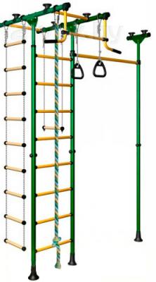 Детский спортивный комплекс Romana Меркурий 1 ДСКМ-3-8.06.Т.490.01-08 (зеленый/желтый) - общий вид