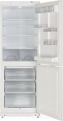 Холодильник с морозильником ATLANT ХМ 4012-100 - внутренний вид