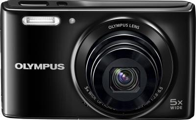 Компактный фотоаппарат Olympus VG-180 (Black) - вид спереди