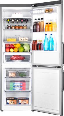 Холодильник с морозильником Samsung RB30FEJNCSS/RS - с открытой дверцой