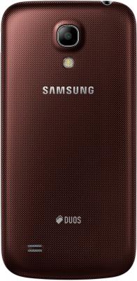Смартфон Samsung Galaxy S4 mini Dual / I9192 (коричневый) - задняя панель