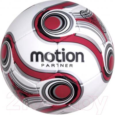 Футбольный мяч Motion Partner MP525 (красный) - общий вид (цвет товара уточняйте при заказе)