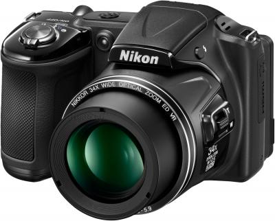 Компактный фотоаппарат Nikon Coolpix L830 (Black) - общий вид