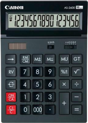 Калькулятор Canon AS-2600 - общий вид
