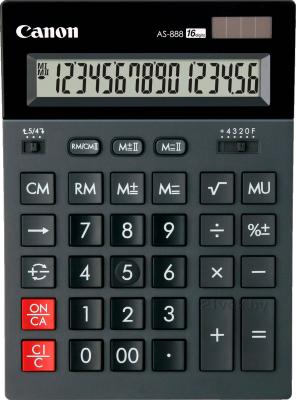 Калькулятор Canon AS-888 - общий вид