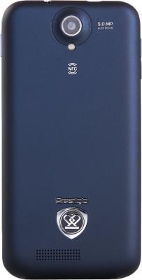 Смартфон Prestigio MultiPhone 5501 (Blue) - задняя панель