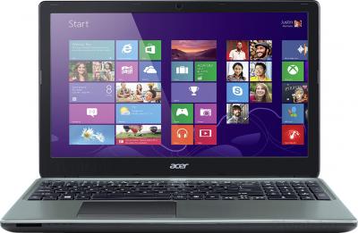 Ноутбук Acer Aspire E1-572G-74508G1TMnii (NX.MFHER.004) - фронтальный вид
