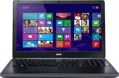 Ноутбук Acer Aspire E1-572G-34014G50Mnkk (NX.MJLER.003) - фронтальный вид