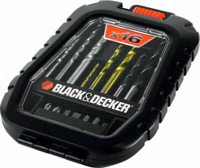 Набор оснастки Black & Decker A-7186 (16 предметов) - общий вид