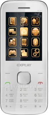 Мобильный телефон Explay SL241 (White) - общий вид