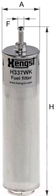 Топливный фильтр Hengst H337WK