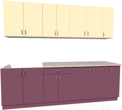 

Готовая кухня Хоум Лайн, Агата 2.5