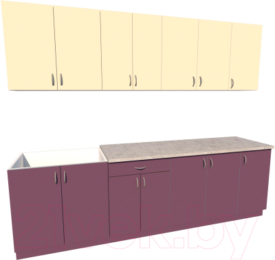 

Готовая кухня Хоум Лайн, Агата 2.6