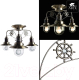 Миниатюра изображения товара Люстра Arte Lamp Sailor A4524PL-3AB